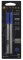 Стержень Cross для ручки-роллера стандартный, средний, синий, 2 шт. / блистер CROSS 8521-2